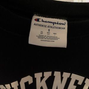 Size small champion Bucknell sweatshirt